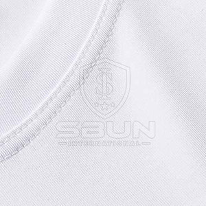 เสื้อคอมเพรสชั่นแขนสั้นผู้ชายทรงสลิมฟิต ระบายอากาศได้ดี เป็นมิตรกับสิ่งแวดล้อม ดีไซน์ล่าสุดจากผู้ผลิตปากีสถาน เหมาะสำหรับออกกำลังกาย - Product Image 5