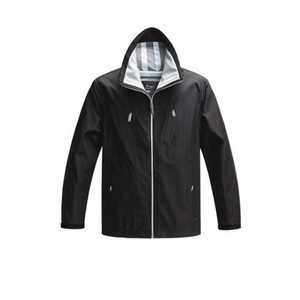 Pattani L Black <b>Raincoat</b>-Waterproof Jacket for <b>Men</b> - Product Image 2