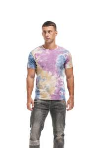 Camisetas Personalizadas Sublimadas para Hombre, Venta Caliente, Al Por Mayor, Mezcla de Poliéster/Algodón, Manga Corta, Cuello Redondo, Ecológicas, de Verano - Product Image 4