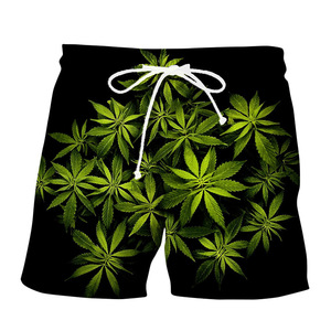 Venta al por mayor personalizado impreso hombres Fitness Cargo pantalones XS tamaño 100% algodón calle moda cremallera Fly Casual pantalones cortos con bolsillos - Product Image 2