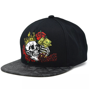 Gorra de béisbol Snapback de 6 paneles de alta calidad para hombre, gorras ajustadas con logotipo bordado en 3D con estampado Original personalizado - Product Image 6