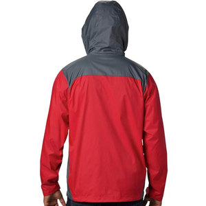 Rabixo Sports Men's Hooded Lightweight Waterproof <b>Windbreaker</b> Rain Jacket-<b>Vintage</b> Style Breathable 100% Cotton Winter Outerwear - Product Image 3