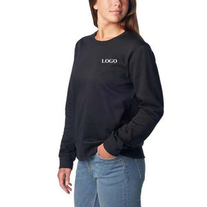 Vente en gros Sweat-shirts à col rond d'hiver contrastés pour femmes grande taille du Pakistan Tissu respirant Meilleurs sweats pour femmes - Product Image 6