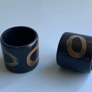 High Quality Resin Napkin <b>Rings</b> Fancy Design Pure <b>Indian</b> Resin Napkin <b>Ring</b> Holder For Wedding Hot Selling - Product Image 1