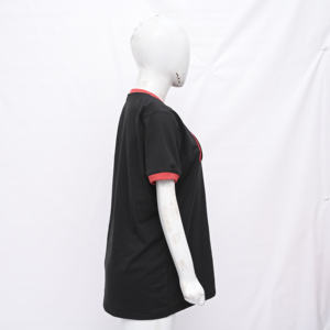 เสื้อเชิ้ตผู้ชายสีดำผ้าฝ้ายเนื้อนิ่มระบายอากาศได้ดีพิมพ์ลายลำลองในเมืองดีไซน์เนอร์ทุกวัน - Product Image 5