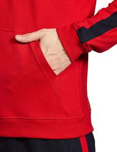 Venta al por mayor de chaquetas y pantalones unisex con cremallera transpirable fútbol ropa deportiva chándales de invierno conjuntos para hombres de talla grande 2 piezas - Product Image 5