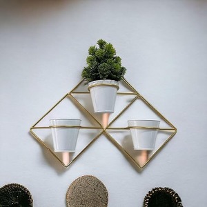 Disponible macetas de metal hechas a mano exclusivas de alta calidad elevar su espacio con diseños de moda maceta colgante - Product Image 2