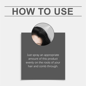 Etiqueta privada Vegano Todos los tipos de cabello Control de aceite Spray esponjoso orgánico Cabello aceitoso Voluminizador Champú seco Spray - Product Image 5