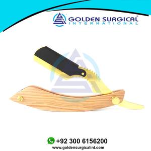Navaja de Afeitar Profesional de Borde Recto para Barbería, Plegable, Precio de Fábrica, Venta al Por Mayor a Bajo Precio - Product Image 2
