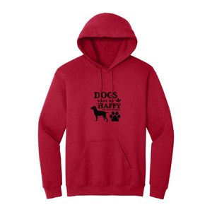 Chaqueta de lana con capucha para mujer de invierno con bolsillo de canguro Estampado de animales Colores personalizables Logotipo frontal Diseño forrado - Product Image 2