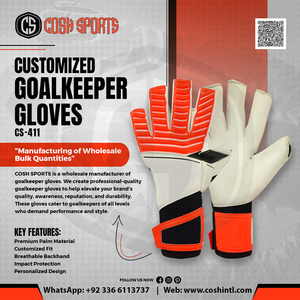 Gants de gardien de but classiques d'entraînement, coupe plate, paume blanche, dos jaune |   Fournisseur de gants d'entraînement - Product Image 6