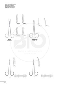 Pinces manuelles délicates en acier inoxydable fin, à bout plat/coudé, 11,5 cm – Fabricant et exportateur d'instruments chirurgicaux - Product Image 3
