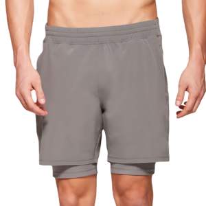 OEM <b>Men's</b> Casual <b>Shorts</b> Premium Lightweight Soft Cotton Blend Elastic Waist <b>Utility</b> Pockets Solid Pattern Daily Comfort - Product Image 1