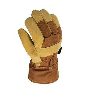 Gants de travail en cuir pour hommes Gants de sécurité en nitrile avec revêtement en latex pour la coupe des travaux agricoles et motocyclistes Taille XL - Product Image 2