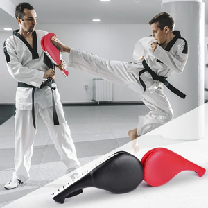 แผ่นรองเตะเทควันโดประสิทธิภาพสูง อุปกรณ์ฝึกซ้อมทนทานสำหรับคาราเต้ มวยไทย ศิลปะการต่อสู้ การฝึกซ้อมและการต่อยมวย - Product Image 2