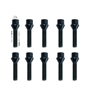 10 pernos negros ch.17 12x1.5 l.45mm - Product Image 1