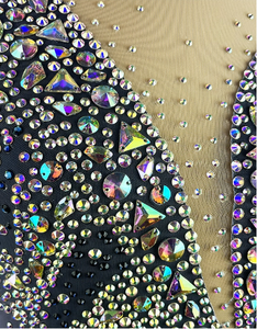 Combinaisons de club de danse pour femmes Combinaisons scintillantes à la mode Combinaisons de fête sans manches Tenues de nuit élégantes et élégantes - Product Image 4