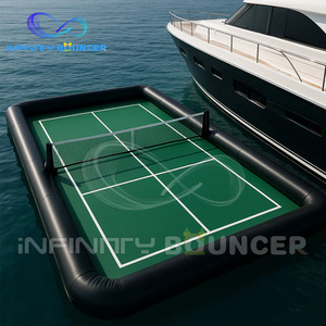 Nouveauté jeu <span class=keywords><strong>de</strong></span> sports nautiques gonflable terrain <span class=keywords><strong>de</strong></span> pickleball gonflable flottant terrain <span class=keywords><strong>de</strong></span> pickleball portable pour <span class=keywords><strong>lac</strong></span> <span class=keywords><strong>de</strong></span> mer - Product Image 2
