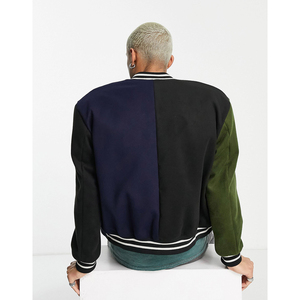 OEM Manufacturer Supply Custom Design <b>Varsity</b> Winter Women's <b>Bomber</b> <b>Jacket</b> Baseball <b>Varsity</b> <b>Jacket</b> for <b>Men</b> - Product Image 3