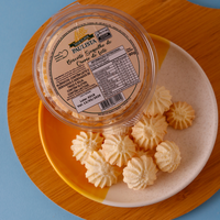 Biscuit à la crème de table traditionnelle Sequilhos Paulista-Biscuits croquants à la fécule de maïs et à la saveur crémeuse 90g