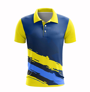 Nueva llegada 2025 mejor diseño personalizado sublimación equipo deportes camiseta diseños Cricket Jersey con logotipo y números logotipo gratis - Product Image 3