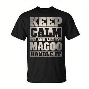 T-shirt personalizzata con cognome Magoo, prodotto promozionale personalizzabile - Product Image 2