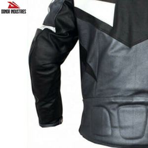 เสื้อแจ็กเก็ตหนังสำหรับผู้ชายเสื้อแจ็กเก็ตหนังสำหรับแข่งมอเตอร์ไซด์ของผู้ชายสินค้าออกใหม่ - Product Image 5