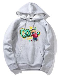 Sudaderas con Capucha de Algodón 100% OEM Más Vendidas, Logotipos y Diseños Impresos Personalizables, Sudaderas con Capucha Casuales de Gran Tamaño para Hombre - Product Image 2