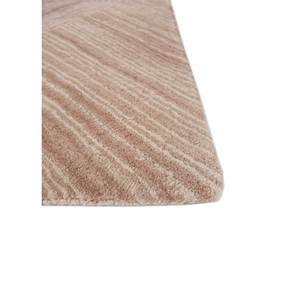 พรมขนสัตว์ทอมือสีน้ำตาลเบจโครมา ลายเรขาคณิตแบบแจ็คการ์ด สำหรับห้องโถงบ้าน รูปทรงสี่เหลี่ยมผืนผ้า ขนาด 4 เมตร หนา 10 มม. ท็อปวิสโคส-292 - Product Image 4