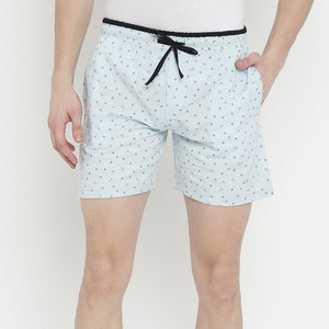 กางเกงขาสั้นผู้ชายผ้าคอตตอนผสมสวมใส่สบาย ระบายอากาศได้ดี แห้งเร็ว เหมาะสำหรับกิจกรรมในวันที่อากาศอบอุ่น - Product Image 1