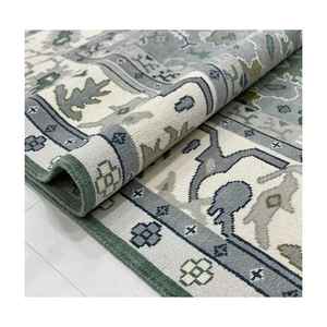 พรมปูพื้นผ้าขนแกะสไตล์เปอร์เซียแบบถักมือขนาด8x10 10X14ชุดพรมสำหรับงานแฮนด์เมดใหม่จากนิวซีแลนด์ - Product Image 2