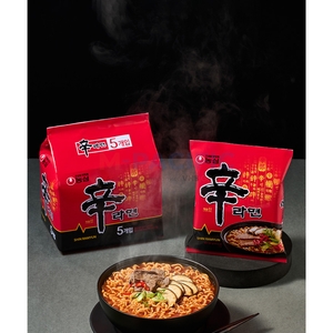 Nouilles instantanées Nongshim Shin Ramyun, paquet de 16 (4x4), type de traitement frit - Product Image 2