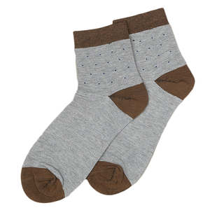 Men's <b>Socks</b> - <b>Grey</b> - Product Image 1