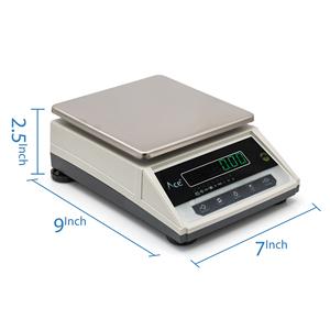 Tùy chỉnh 5 chữ số điện tử LCD phân tích Cân bằng 10 kg chính xác đa mục đích phòng thí nghiệm có trọng lượng quy mô - Product Image 4