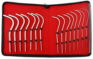 Juego de Sondas Uretrales Guyon Profesionales QNQ, 15, 8, 36, Dilatadores Ginecológicos Franceses, Sondas Uretrales y Uterinas Curvas Manuales - Product Image 4