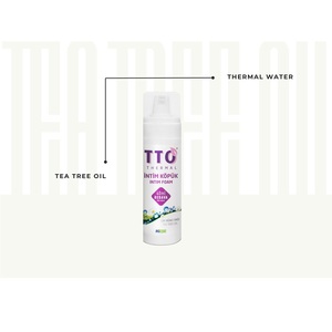 Espuma Íntima TTO Thermal 140ml PH4, Limpiador Íntimo Suave Antibacterial, Fórmula Orgánica con Aceite de Árbol de Té, Control de Olores, Hidratante - Product Image 1