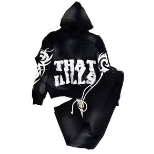 New Fashion <b>Men</b> <b>Flared</b> Tracksuit Durable Fabric Hot Selling Top Trending Reasonable Rate <b>Men</b> <b>Flared</b> Tracksuits With High Quality - Product Image 1