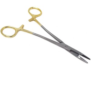 Porte-aiguilles chirurgical orthopédique vétérinaire en acier inoxydable, pince de suture, outil réutilisable - Product Image 1