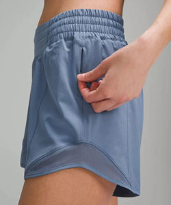 <b>Women's</b> High Waist Summer Sports <b>Board</b> <b>Shorts</b> New Solid Color Lightweight Logo Decoration Discreet Pockets Breathable Streetwear - Product Image 5