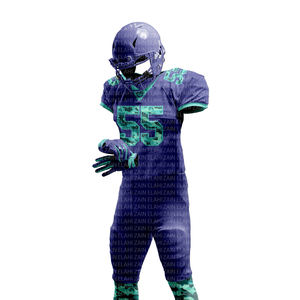 2025 Equipo universitario personalizado Uniformes americanos ODM OEM Deal Tackle Paquete de sarga Diseño de sublimación personalizado Tallas grandes Corto - Product Image 3