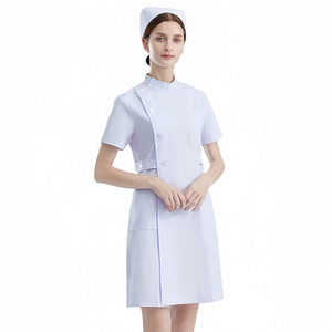 Nouveauté, blouses médicales pour femmes de haute qualité, design de logo personnalisé, coton, couleur personnalisée pour la pharmacie médicale - Product Image 1