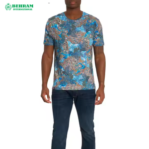 เสื้อยืดแฟชั่นล่าสุดปี 2025 ดีไซน์ใหม่สำหรับผู้ชาย ทรงหลวม สไตล์สตรีทแวร์ พร้อมโลโก้ด้านหน้า ผลิตจากผ้าฝ้าย 100% เป็นมิตรต่อสิ่งแวดล้อม - Product Image 3