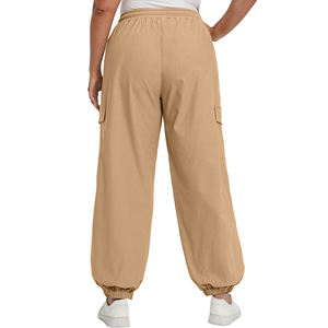 Ladies Cargo Pants Women Joggers Oversize Women Cotton Joggers With Drawstring Closure Casual Style Mid Waist For Spring - Product Image 3