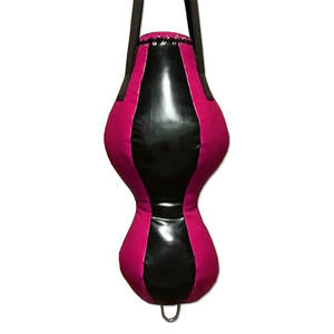 Vente en gros de sac de frappe personnalisé en cuir de vachette véritable résistant à la déchirure en forme de champignon - Product Image 2