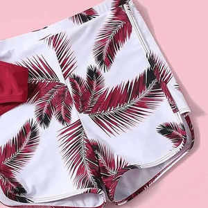 Bikini Sexy de tres piezas para mujer, traje de baño, escote sin espalda, Micro sujetador, secado rápido, transpirable, estampado personalizado - Product Image 6