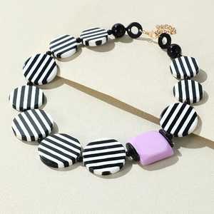 Joyería multicolor, cadena cuadrada de moda, cadena larga, joyería Popular para mujer, collar, joyería, cadena de suéter - Product Image 6