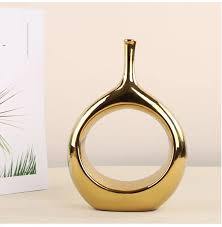 Meilleur vase à fleurs rond en aluminium de style moderne artisanal pour la décoration de la maison, mariage, Noël, Diwali, vase de sol - Product Image 4