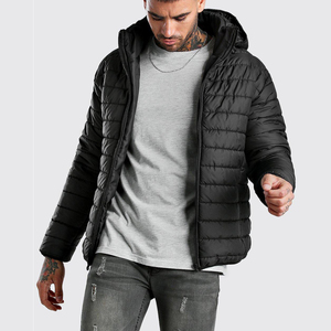 Vestes à bulles avec fermeture éclair de qualité supérieure Vestes à bulles bouffantes d'hiver avec impression de logo personnalisé Veste à bulles matelassée pour hommes - Product Image 1