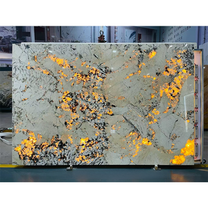 Lastra Grande in Marmo Lucidato KT Calcite per Ville di Lusso, Piani Cucina, Pavimenti Bagno, Impermeabile, Durevole ed Ecologico - Product Image 1