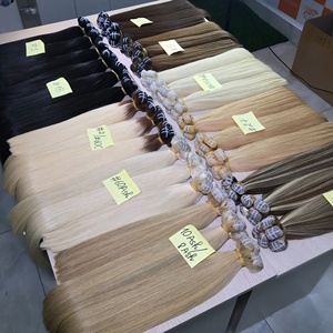 <b>Top</b> Selling 100% Remy Straight Human Hair Extensions High Quality Weft with Wholesale Price - Product Image 6